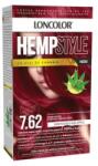 LONCOLOR Vopsea de Par Permanenta Loncolor Hempstyle cu Ulei de Canabis, 7.62 Rosu Intens, 100 ml