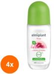 elmiplant Set 4 x Deodorant Antiperspirant Roll-On Elmiplant Rose Elixir, 50 ml
