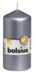 Bolsius Lumanare Stalp 120 x 58 mm Bolsius, Argintiu (LCA-STB-120/58-81)