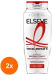 Elseve Pachet Promo 2 x 400 ml Sampon L'Oreal Paris Elseve Total Repair 5, pentru Par Deteriorat