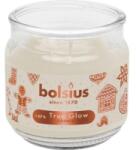 Bolsius Lumanare Parfumata in Pahar Mare, Cookie Fever, Crem, Bolsius (LCA-LP-CHR-100/98-30-COOK-C)