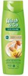 Wash&Go Sampon Wash & Go, Vanilie si Migdale, 360 ml