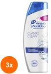 Head & Shoulders Set 3 x Sampon Head & Shoulders Classic Clean, 330 ml