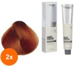 Maxima Set 2 x Vopsea Profesionala de Par Maxima, Mixton Aramiu, 100 ml