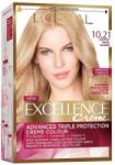 L'Oréal Vopsea de Par Permanenta cu Amoniac L'Oreal Paris Excellence Creme 10.21 Blond foarte Deschis Perlat, 192 ml