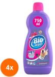 Biocarpet Set 4 x Sampon pentru Covoare Biocarpet Odour Control, 750 ml (ROC-4xMAG0000199)
