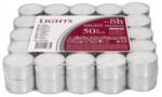 AURA Lumanari Pastila, Albe, 8 Ore, 50 Bucati (LCA-PF30-50S)