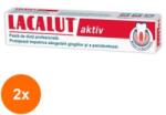 Lacalut Set 2 x Pasta de Dinti Lacalut Aktiv, 75 ml (ROC-2xMAGT1002044TS)