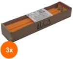 LCA Set 3 x 35 Lumanari Portocalii, Menaj cu Chibrit Inclus (GIL-3xLCA-LCA-K35-G)