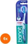 Banat Set 6 x Periuta de Dinti Banat Whiteness Tri Action, Medium (ROC-6xBANAT00067)