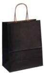 Bisbags Pungi Natur Colorate Negre, 20 x 9 x 25 cm, 100 Bucati (BBG-PK634)