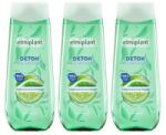 elmiplant Set 3 x Gel de Dus Crema Elmiplant Detox Micellar cu Castravete & Ceai Matcha, 400 ml