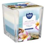 BISPOL Lumanare Parfumata in Pahar in Trei Culori, Bispol, Self Care SPA (LCA-SNK80-363)