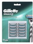 Gillette Rezerve Aparat de Ras Gillette Mach 3, 3 Lame, Barbati, 10 Bucati (MAG1013524TS)