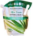 Naturaverde Rezerva Sapun Lichid Naturaverde Velvety Aloe & Mosc, 1 l