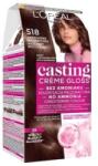 L'Oréal Vopsea fara Amoniac, 518 Hazelnut Moccaccino, L'Oreal Paris Casting Creme Gloss, 180 ml