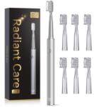 JTF Periuta de Dinti Electrica JTF J30, Argintie, Inclus 6 Capete Rezerva, Cablu Reincarcare (SMT-1661)
