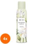 BI-ES Set 4 x Deodorant Spray pentru Femei Bi-es Blossom Lotus, 150 ml