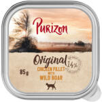 Purizon 12x85g Purizon Original nedves macskatáp - Csirkefilé vaddisznóval