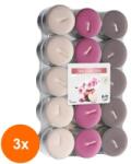LCA Set 3 x 30 Lumanari Pastila, 4 Ore, Gradina SPA (GIL-3xLCA-P30-254)
