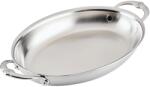 Hestan Culinary Ovális sütőtál ELŐÉTELEK 42 x 33 cm, ezüst, rozsdamentes acél, Hestan (HEST31723)