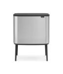 Brabantia Bo Touch 3 x 11 literes érintőfedeles fém szemetes - Inox (31 60 81) (316081)