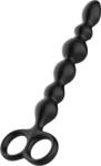 SESSO Bile anale Beads with Ears Negru