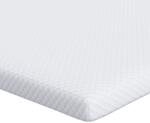 vidaXL Matracpárnák Fehér 200 x 200 cm 100% poliészter jacquard szövet 9.35 kg (4106230)