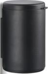 ZONE Coș pentru gunoi baie RIM 3, 3 l, montat pe perete, negru, aluminiu, Zona Danemarca (ZO14655) Cos de gunoi