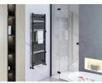 AREZZO design design Smart egyenes törölközőszárítós radiátor 1510x550 mm, matt fekete (ARE-AR-SM15055A)