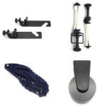 Caruba háttértartó rendszer (1 tekercs, Állvány/cső rögzítés) (BGS 5)