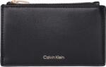 Calvin Klein Foil logo top zip cardcase черно, златно (lv04f1090g332)