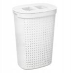 Plast Team Szabadonálló szennyestartó kosár Plast Team 61l fehér (6031)