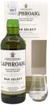 LAPHROAIG Select whisky ajándékcsomag 1 pohárral DRS (0, 7L / 40%) - drinkmix