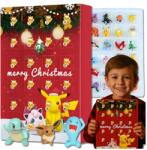  Adventi Naptár, 24 mini figura, 26×18×3cm, karácsonyi meglepetés, gyerekeknek (FMC08)