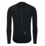  Ykyw Men Jersey Winter Thermal Fleece kerékpáros pulóver, Size L, fekete, őszi-téli (YTJZ232-black-L)