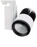 Nvc lighting NTRLED306P 45W 3000K krémfehér-fekete egyfázisú sínes lámpatest