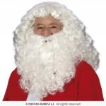 Guirca Fehér Mikulás paróka szakállal, Mikulás szett (GA48049)