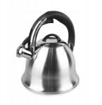 Maestro 2, 2L nem elektromos vízforraló, rozsdamentes acél, fekete fogantyú (MR 1320-S)