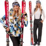 Soprato Színes Cikk-cakk Női Téli Overál, Size S, síeléshez, snowboardozáshoz (kurtka i spodnie zimowe)