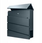 Orno Postaláda, újságtartóval, galvanizált acél, szürke, A4-es méret (MB-1/A)