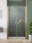 Radaway Nes Brushed Gold DWD-I 80 zuhanyajtó, szálcsiszolt arany profil, 10027080-99-01 (10027080-99-01)
