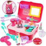 KinderSafe Összecsukható Fésülködőasztal, hátizsák, kézi bőrönd, kozmetikai táska, 21 kiegészítő (8232)