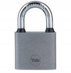 Yale öntöttvas lakat, 62mm, 3 kulcs, ezüst színű (Y111S)