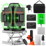 Hilda Etime Lézeres VÍZMÉRTÉK, 4D, 16 soros, zöld fénysugár, akkumulátor (4009)