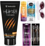 Soleo Hunter bronzer férfiaknak, 150ml, gyors hatás, nem hagy csíkokat, wild forest illat