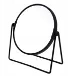 Ridder Kozmetikai álló tükör, 5x nagyítás, fekete, 20cm magas (03009010)