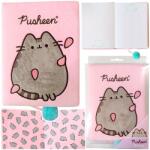 St. Majewski Pusheen A5-ös plüss napló, 96 vonalas lap, rózsaszín, A5-ös formátum, Pusheen licensz (1211)