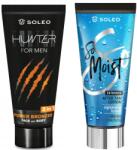 Soleo Hunter bronzer, 150ml, So Moist testápoló, aloe vera, aqua kiss
