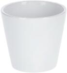 Kotarbau Virágtartó Kaspó, kerámia, fehér, 9cm átmérő (M207)